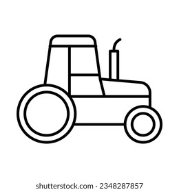 Tractor Icon Design For Personal And Comercial Use