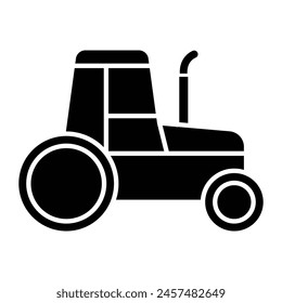 Tractor Icon Design For Personal And Comercial Use