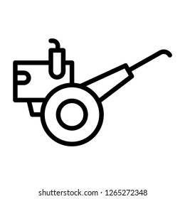 tractor icon design template