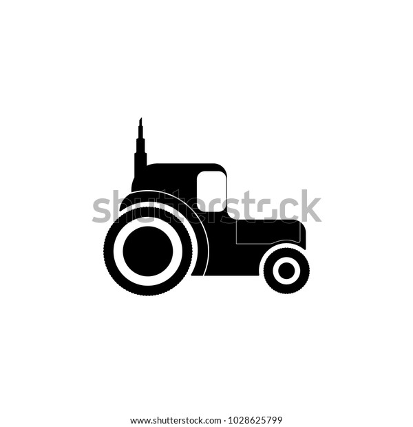 tractor icon. Element of popular\
car icon. Premium quality graphic design. Signs,  symbols\
collection icon for websites, web design, mobile app on white\
background