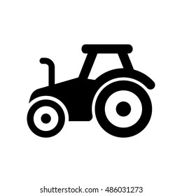 Tractor icon illustration isolated vector sign symbol