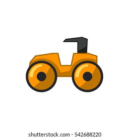 tractor icon illustration isolated vector sign symbol