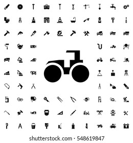 tractor icon illustration isolated vector sign symbol