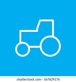 tractor icon illustration isolated vector sign symbol