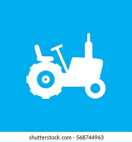 tractor icon illustration isolated vector sign symbol