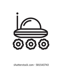 tractor icon illustration isolated vector sign symbol
