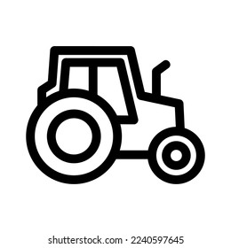 icono de cultivo o logotipo símbolo de signo aislado ilustración vectorial - iconos vectoriales de estilo negro de alta calidad
