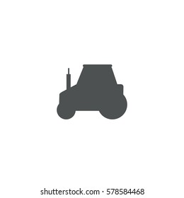 tractor icon. sign design