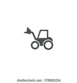 tractor icon. sign design