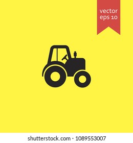 tractor. tractor icon. sign design. Vector EPS 10.
