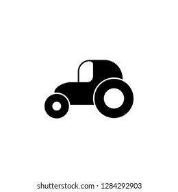 tractor icon. Simple glyph vector of universal set icons for UI and UX, website or mobile application