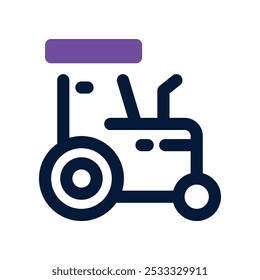Icono de Vector de doble tono para su Sitio web, móvil, presentación y diseño de logotipo.
