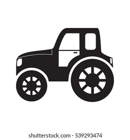 tractor Icon Vector Illustration