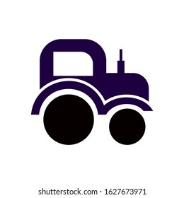 tractor icon vector illustration eps 10