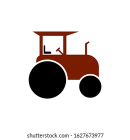 tractor icon vector illustration eps 10