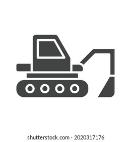 Tractor icon vector image. Can also be used for Village. Suitable for mobile apps, web apps and print media.