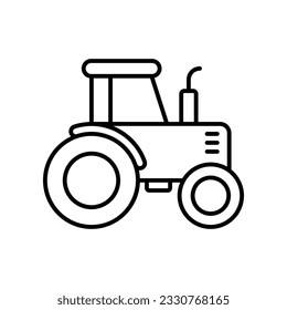 Tractor icon, Vector Stock illustration.