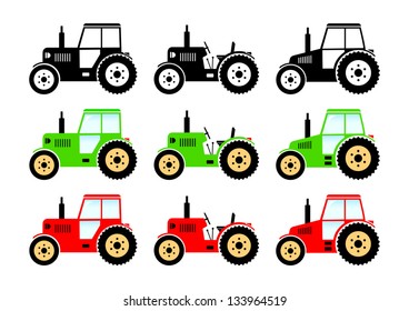 Tractor icons