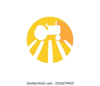 Tractor icons in various UI design styles for web