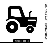 Tractor icons vector collection, illustration logo template in trendy style. Suitable for many purposes.