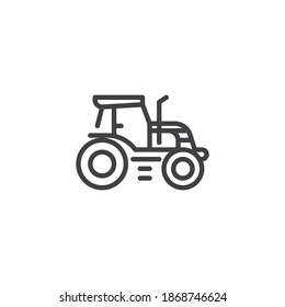 Tractor Gear Logo Concept Design Isolated Stock Illustration 2055168149