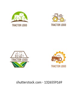 The Tractor Logo Design Template