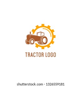 The Tractor Logo Design Template