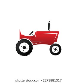 Tractor logo or farm logo template