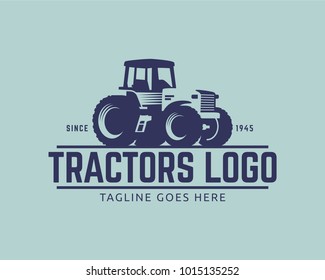 Tractor Logo Farm Logo Template Suitable Stock Vector (Royalty Free ...