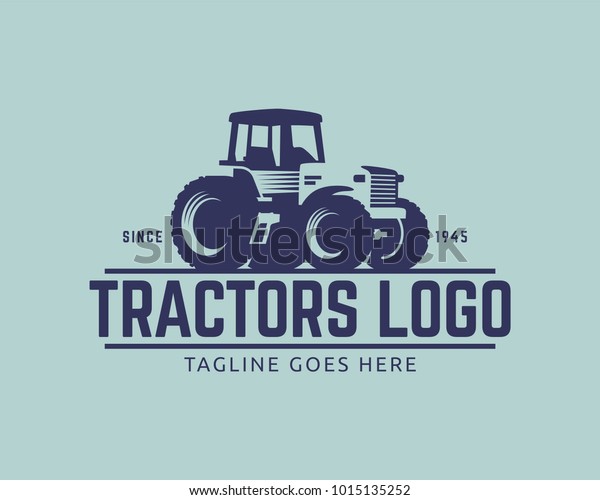 Tractor Logo Farm Logo Template Suitable Stock Vector (Royalty Free ...