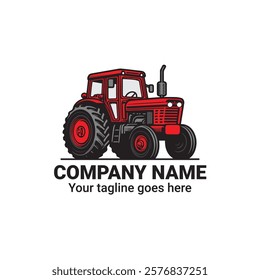 Tractor Logo for Farming Business