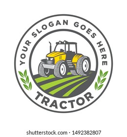 Tractor Logo, Farms Tractor Logo