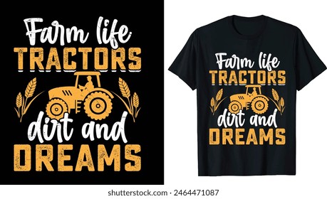 Tractor Shirt, Farmer Shirt, Farmer Shirt for Men, Mens Farming, Farming Shirts, Farm Family Tee, Tractor Vintage Shirt, Tractor Unisex 

