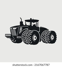 
Tractor Silhouette SVG Cut File