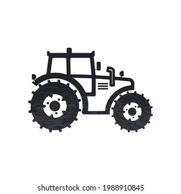 ilustración vectorial de diseño simple de tracción