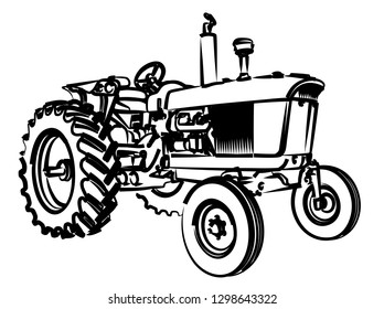 The Tractor Sketch.
