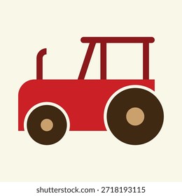 Tractor inteligente de moda colorido Vector magnífico diseño útil Ilustración colorido background.eps