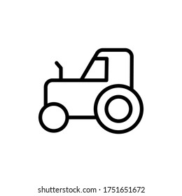 Tractor, technology icon. Simple line, outline vector elements of agriculture icons for ui and ux, website or mobile application