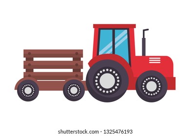 tractor with trailer farm
