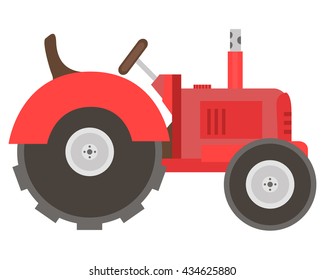 tractor, vector