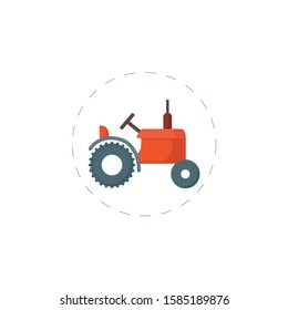 tractor vector icon. tractor vector icon. tractor vector icon. 