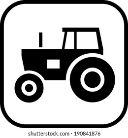 Tractor Vector Icon