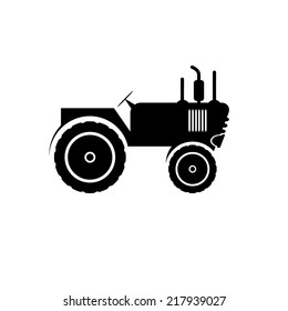 Tractor vector icon