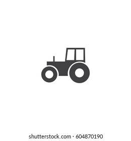 Tractor Vector Icon. 