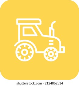 Tractor Vector Icon Design Illustration