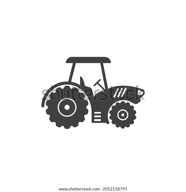 Tractor Vector\
icon design illustration\
Template