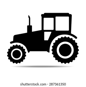 Tractor, vector illustration