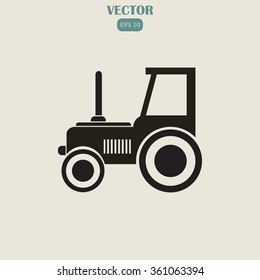 tractor vector illustration