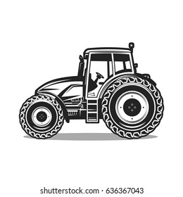  tractor vector illustration