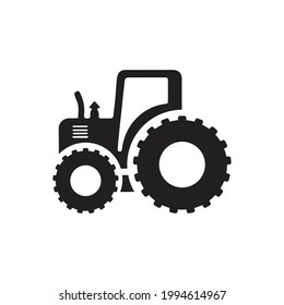 diseño de la ilustración del vector del vehículo tractor eps.10